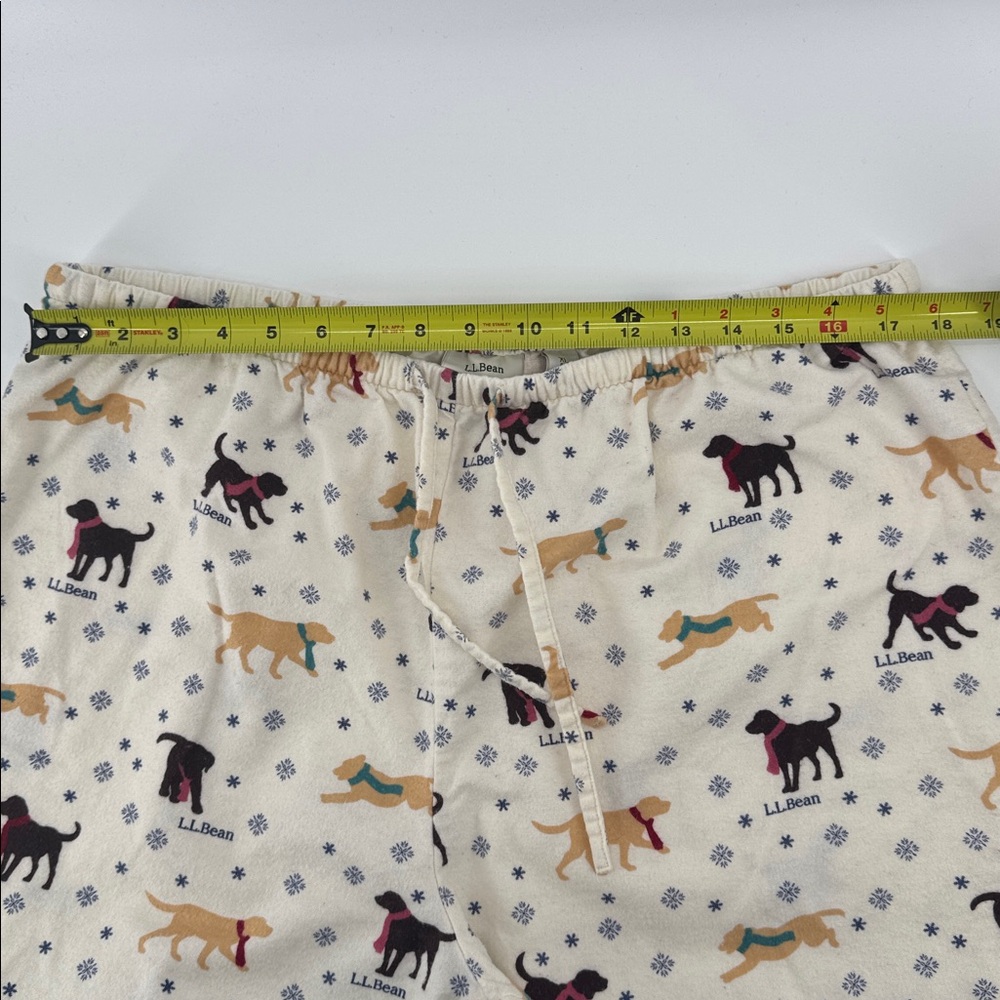 LL Bean Labrador Flannel Pajama Pants Size XL - Picture 9 of 10